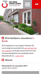 Mobile Screenshot of driehoefijzers.nl