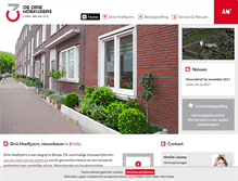 Tablet Screenshot of driehoefijzers.nl